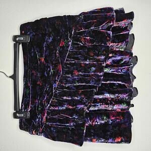 Ramy Brook Multicolor Velvet Skirt